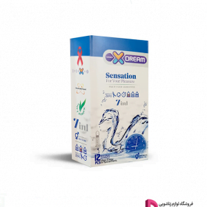 کاندوم ایکس دریم مدل Sensation بسته 12 عددی
