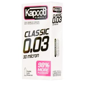کاپوت مدل 30 میکرون - Kapooti Classic 0.03